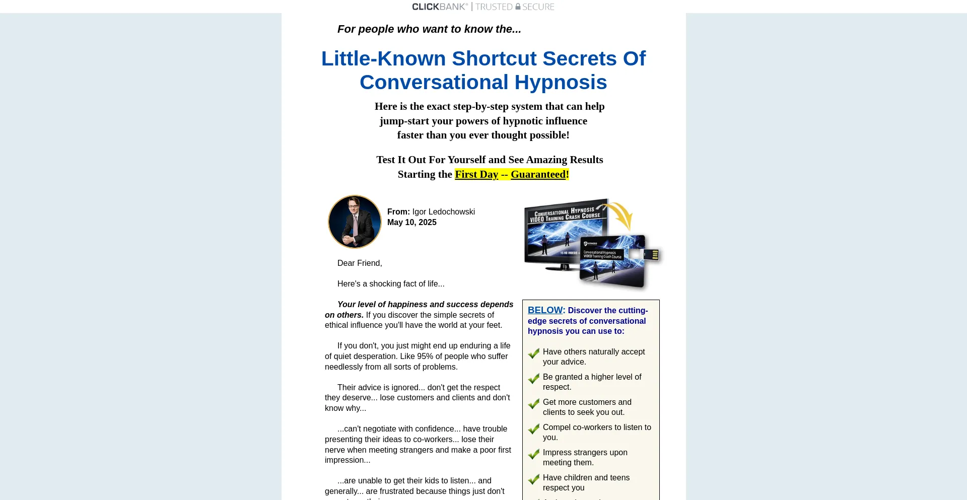 Conversational-hypnosis.com