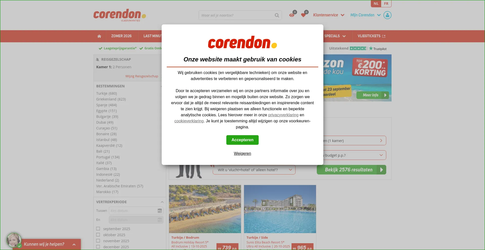 Corendon.be est-il Sûr et Fiable ?