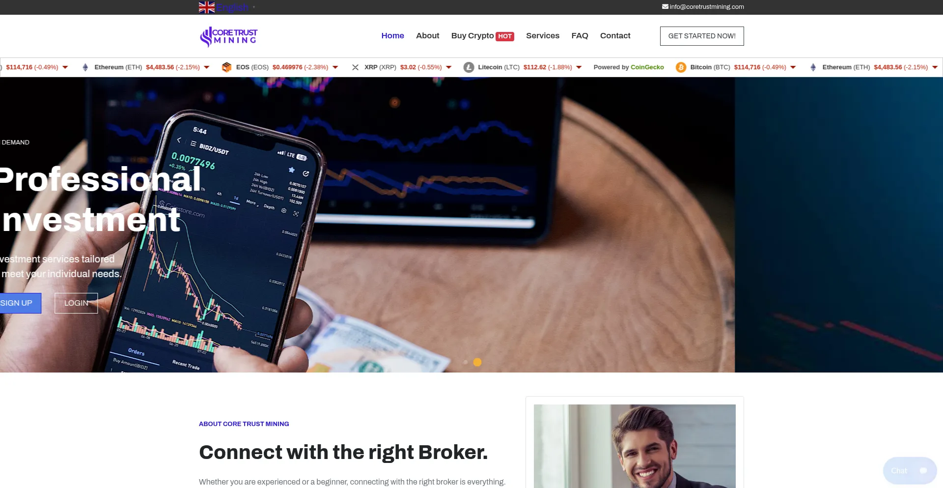 Coretrustmining.com est-il Sûr et Fiable ?