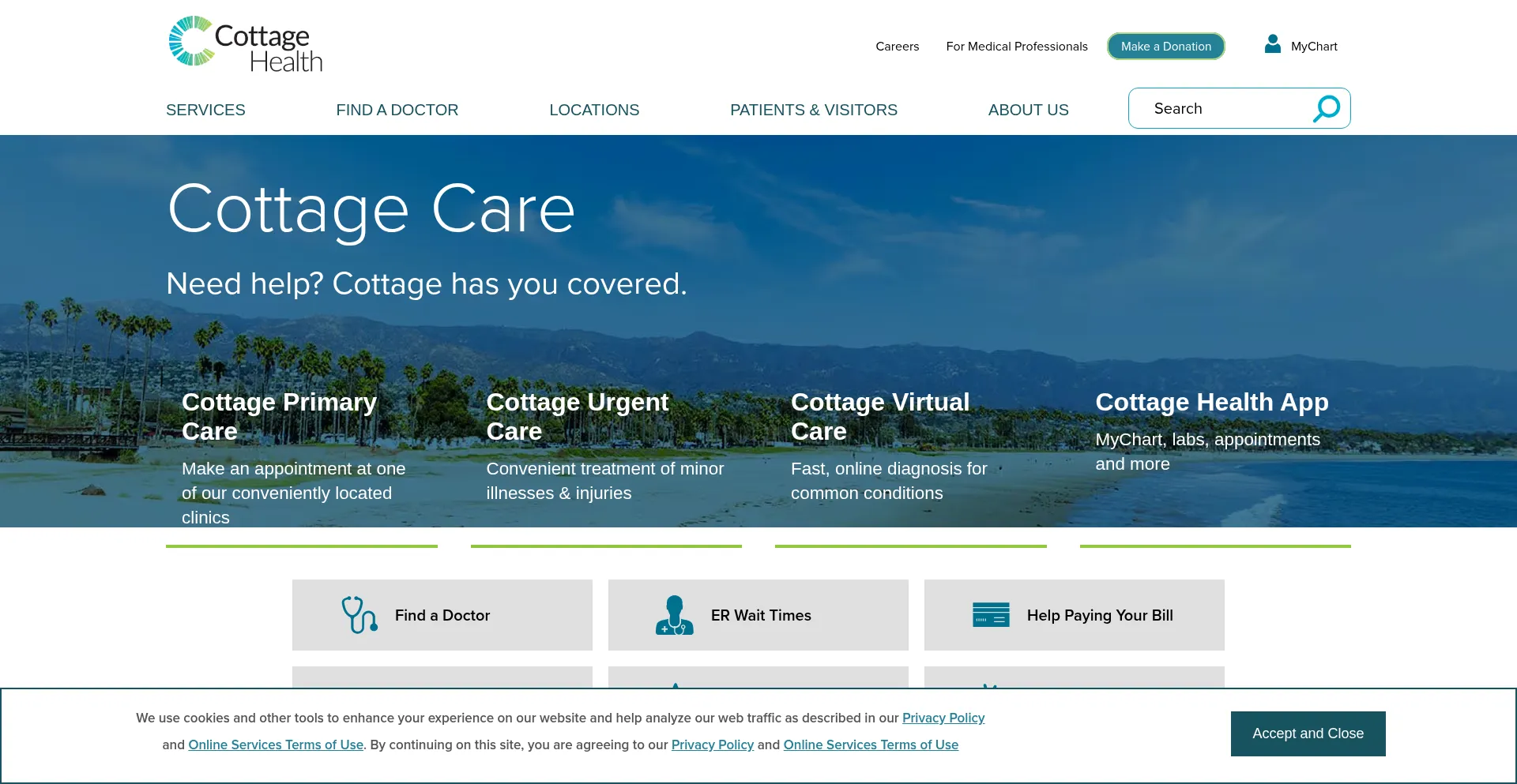 Cottagehealth.org est-il Sûr et Fiable ?
