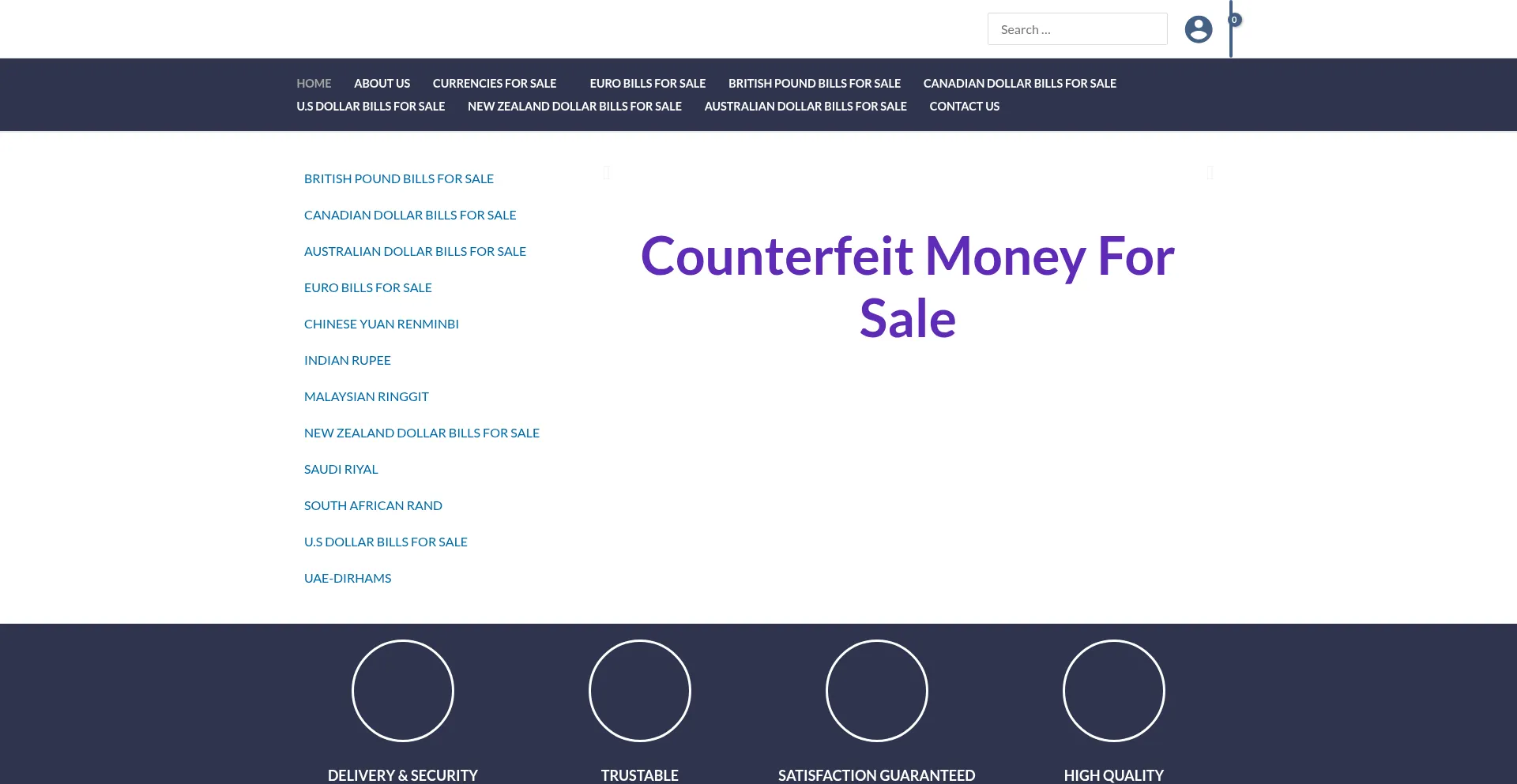 Counterfeitcashonline.com Screenshot