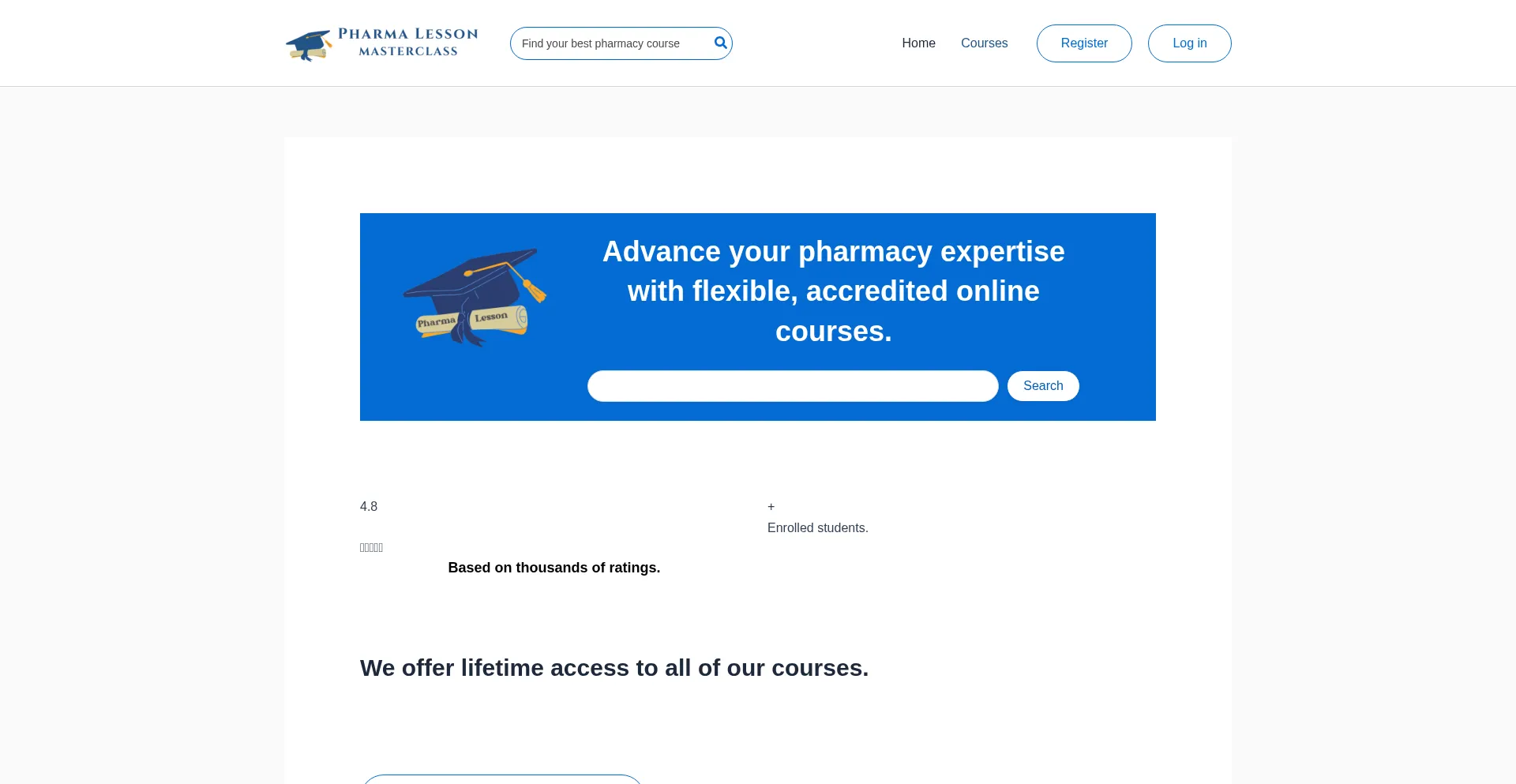 Courses.pharmalesson.com est-il Sûr et Fiable ?