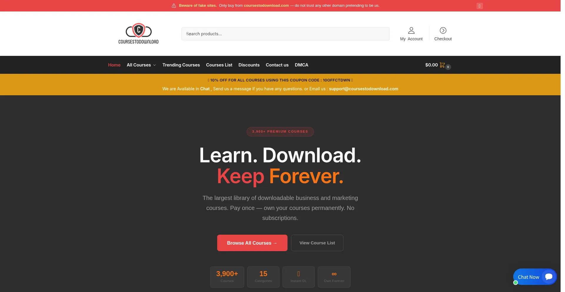 Coursestodownload.com