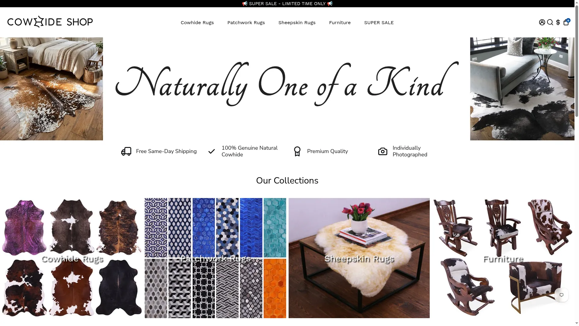 Cowhideshop.com