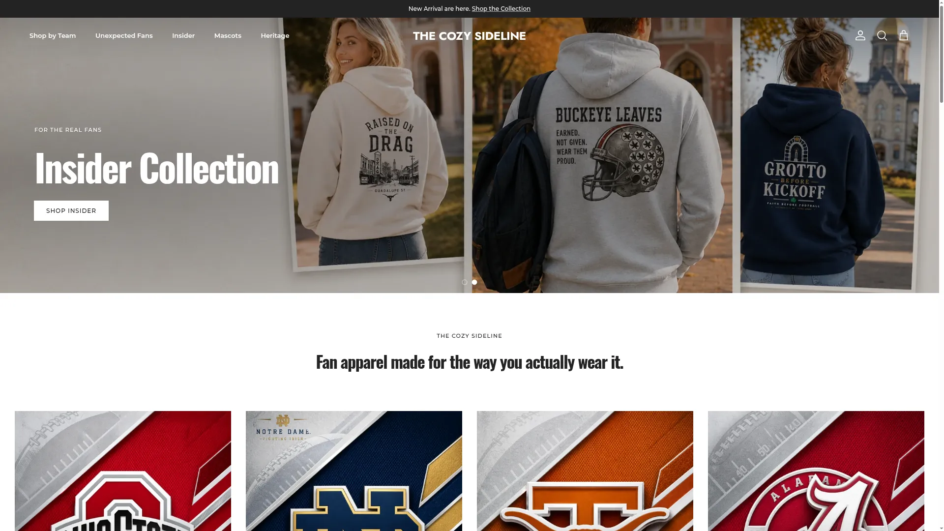Cozysideline.com