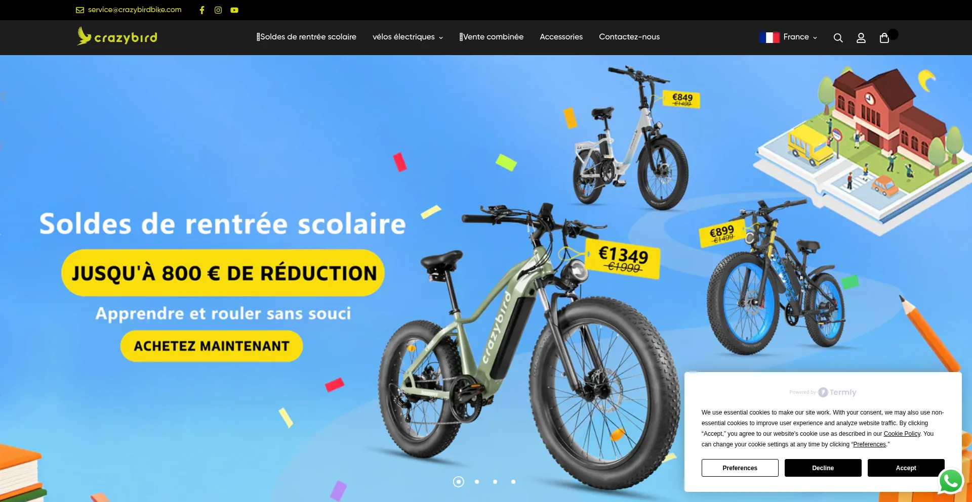 Crazybirdbike.fr est-il Sûr et Fiable ?