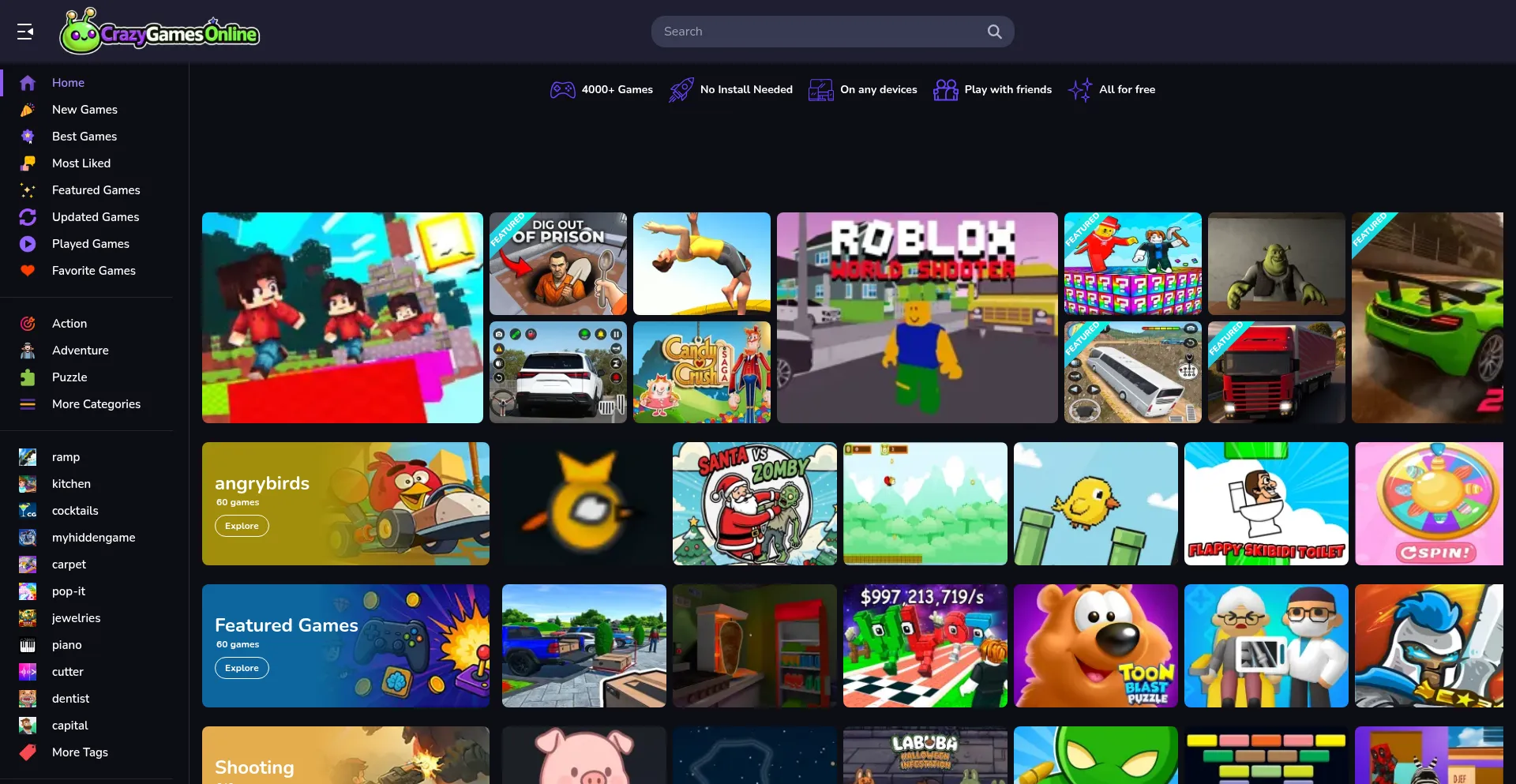 Crazygamesonline.com