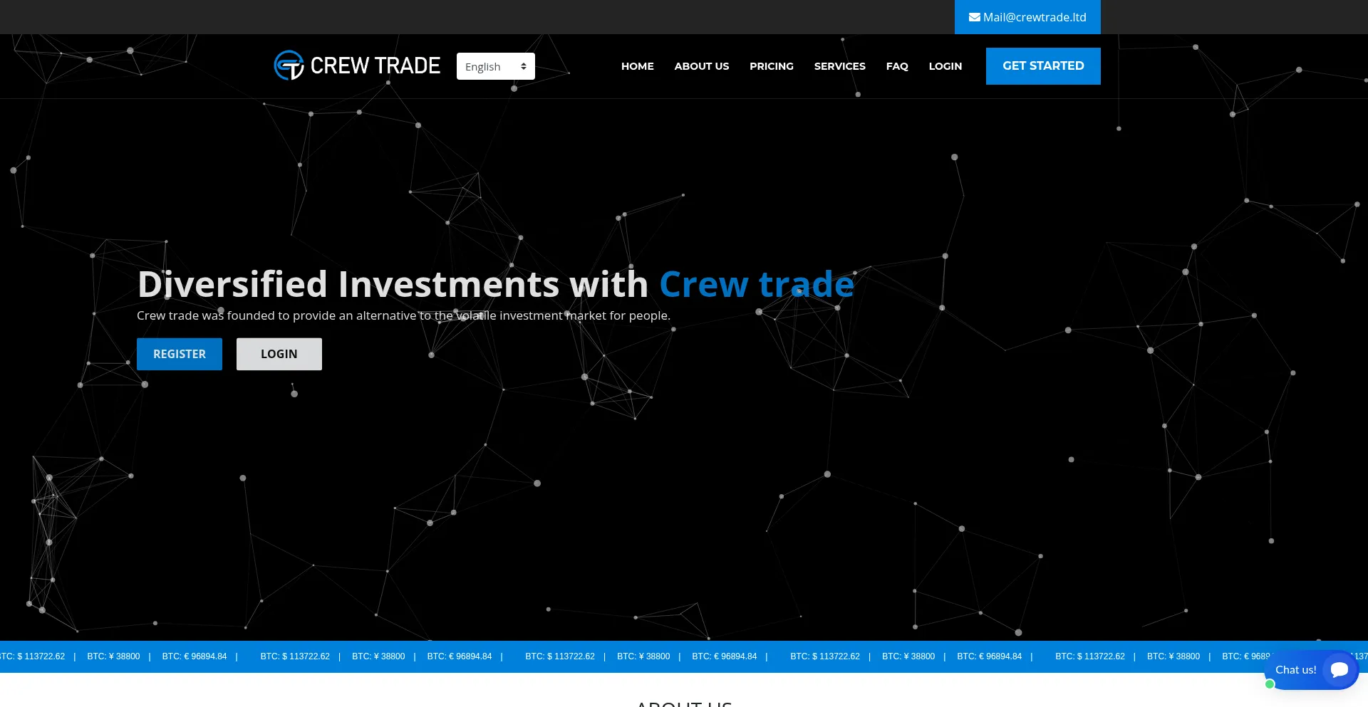 Crewtrade.ltd Screenshot