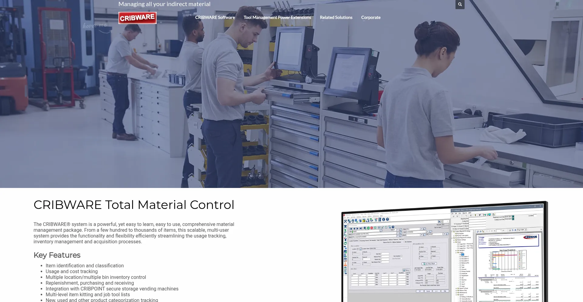 Cribware.com Screenshot
