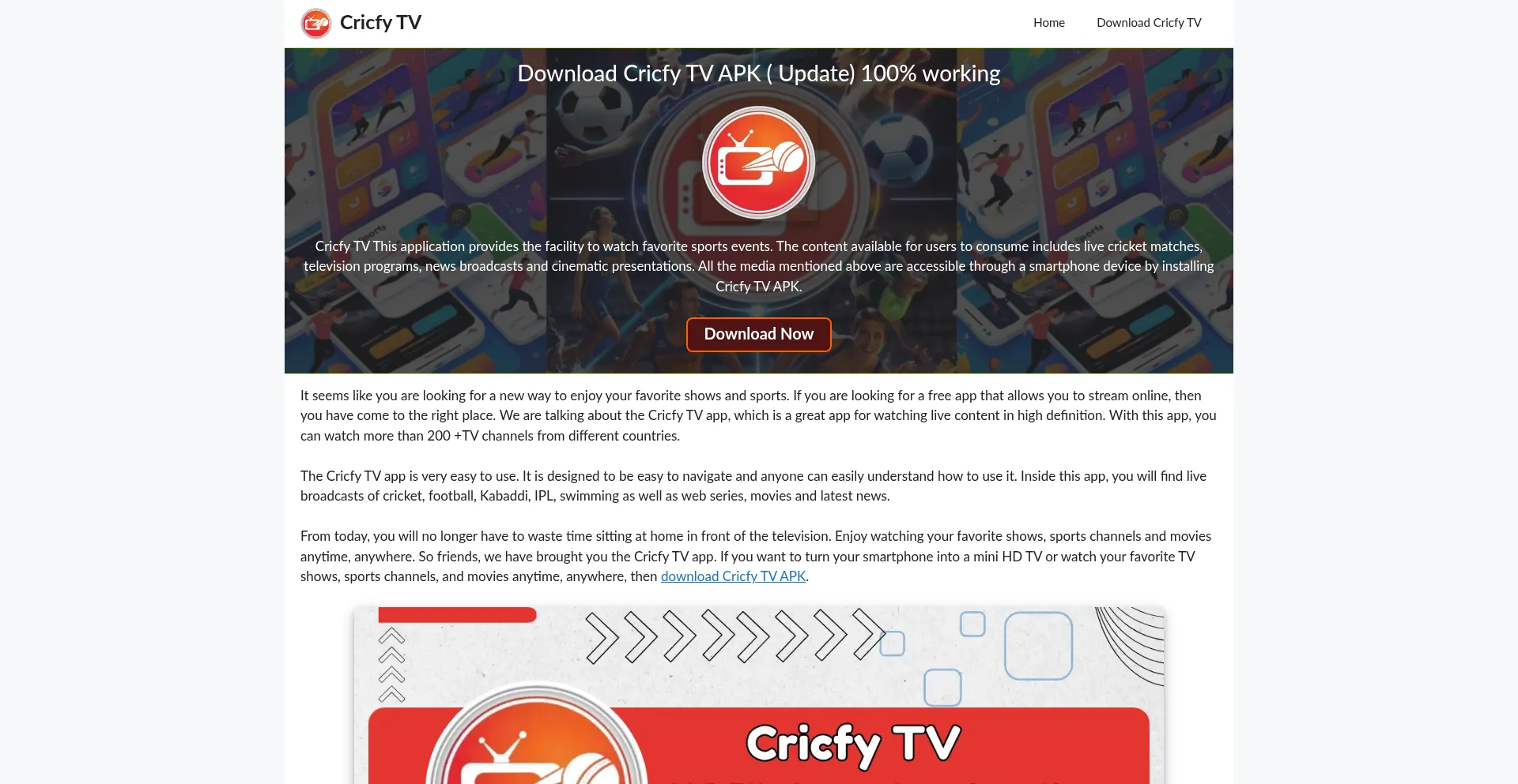 Cricfy.tv.in est-il Sûr et Fiable ?