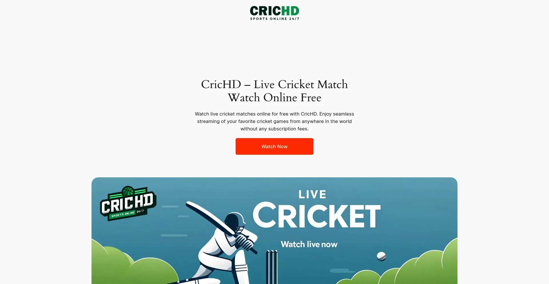 Crichd.watch