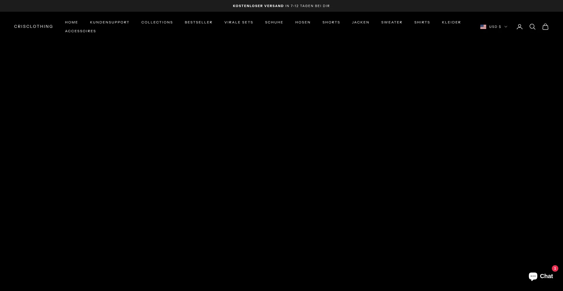 Crisclothing.com Screenshot