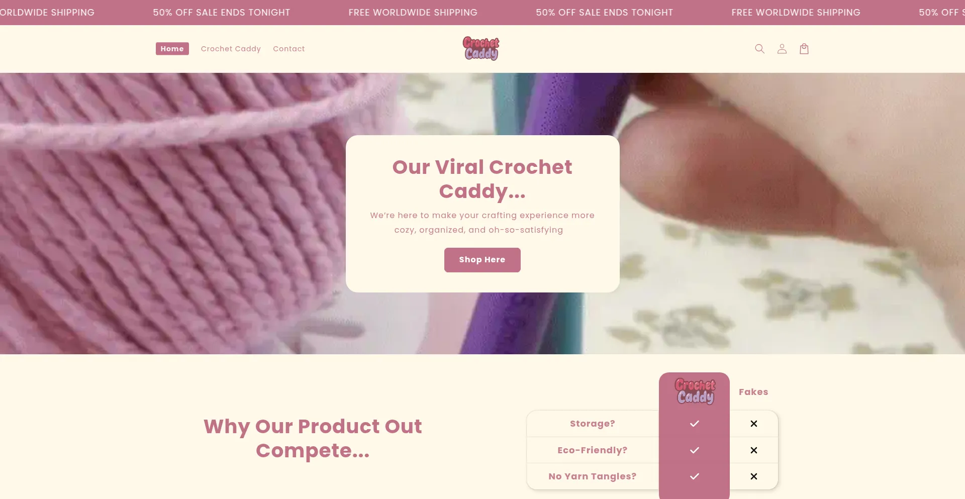 Crochetcaddy.store est-il Sûr et Fiable ?