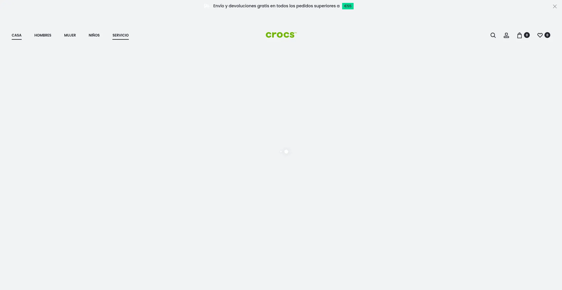 Website screenshot of Crocses.es