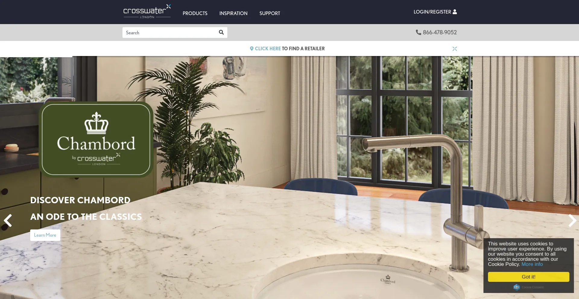 Crosswaterlondon.com Screenshot