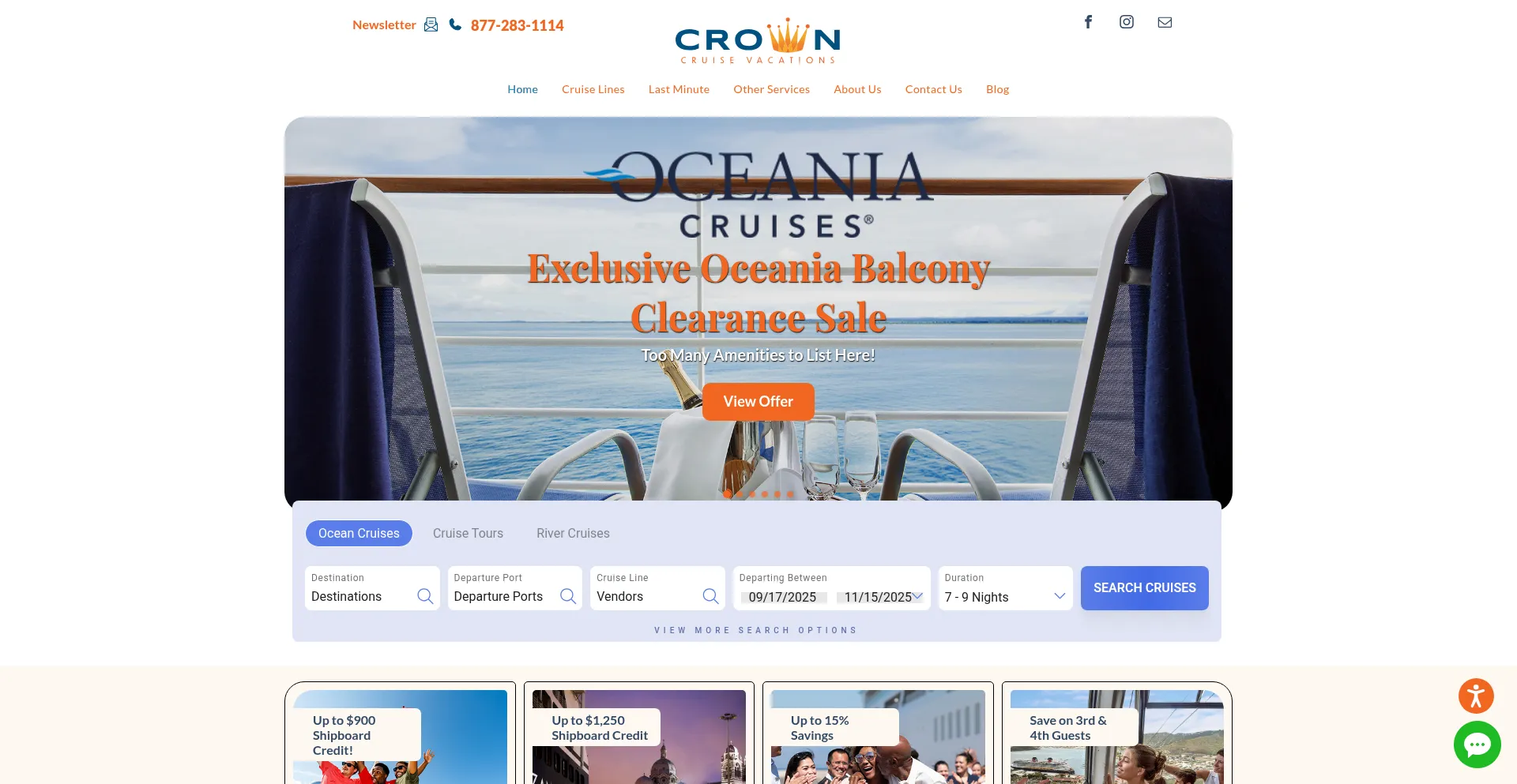 Crowncruisevacations.com est-il Sûr et Fiable ?