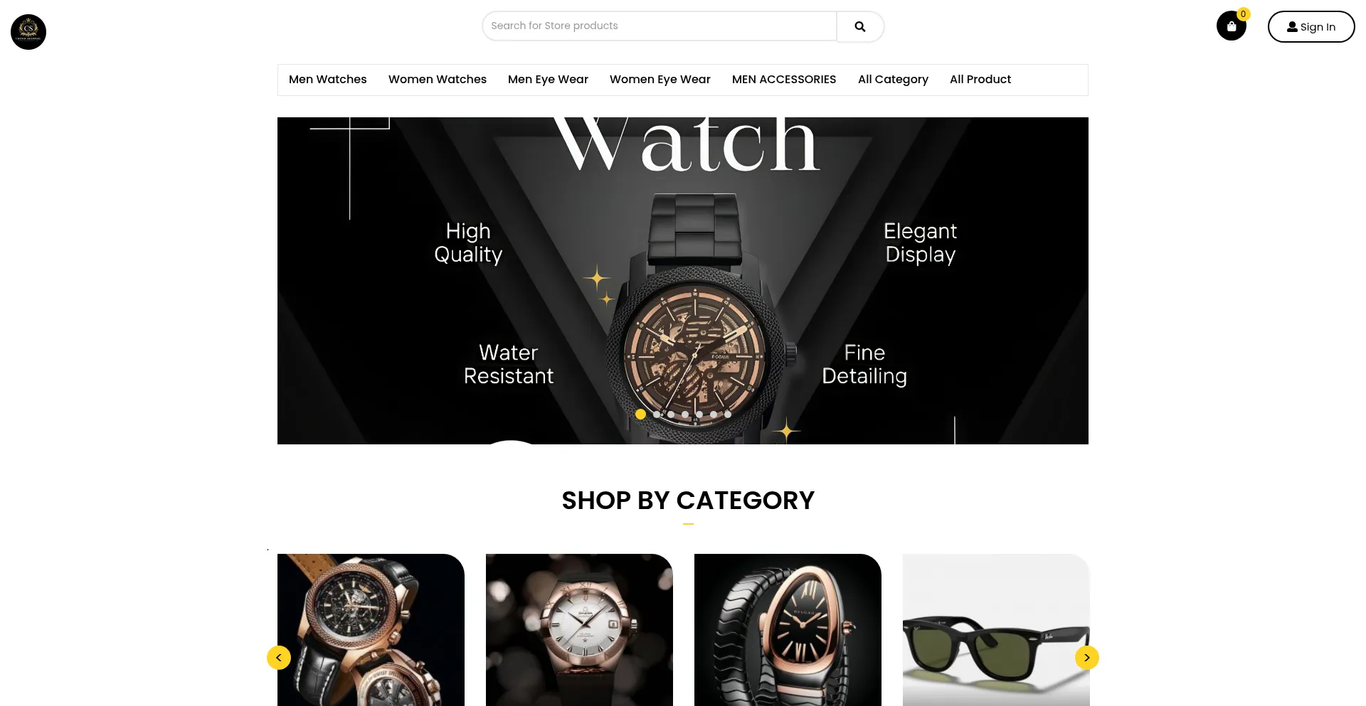 Website screenshot of Crownshoppers.com