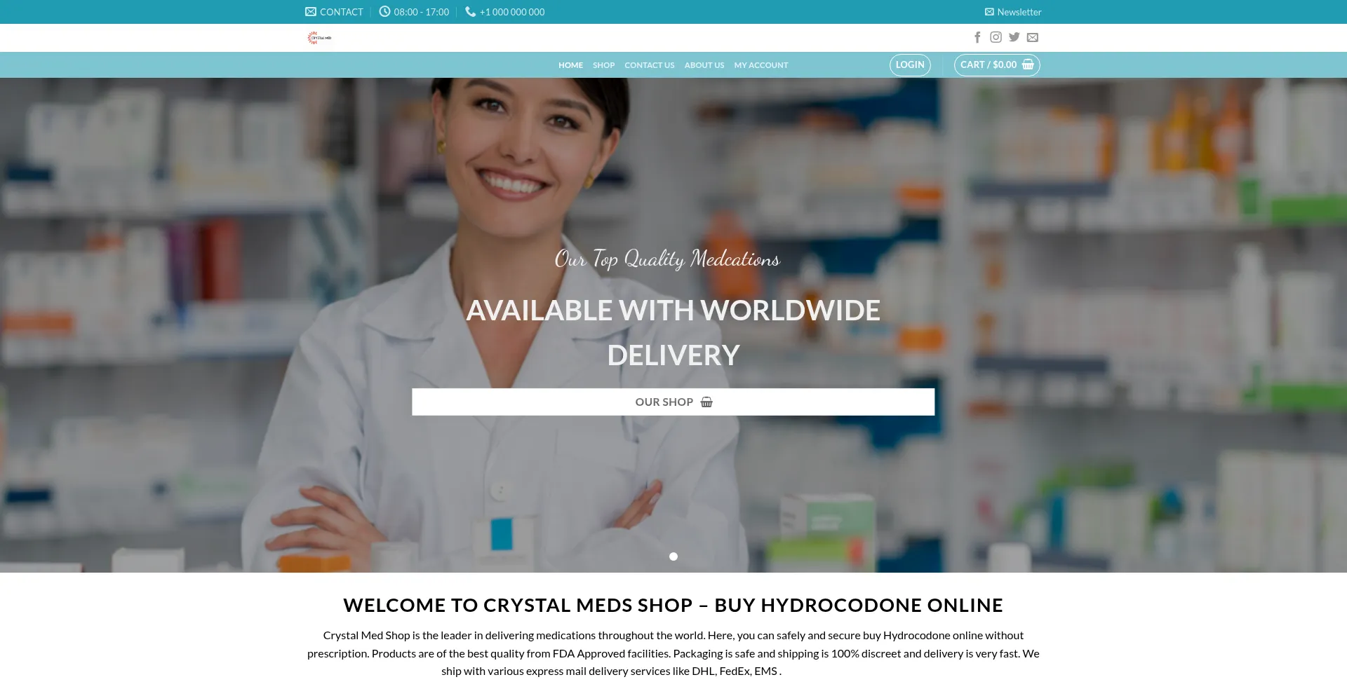 Crystalmedshop.com est-il Sûr et Fiable ?