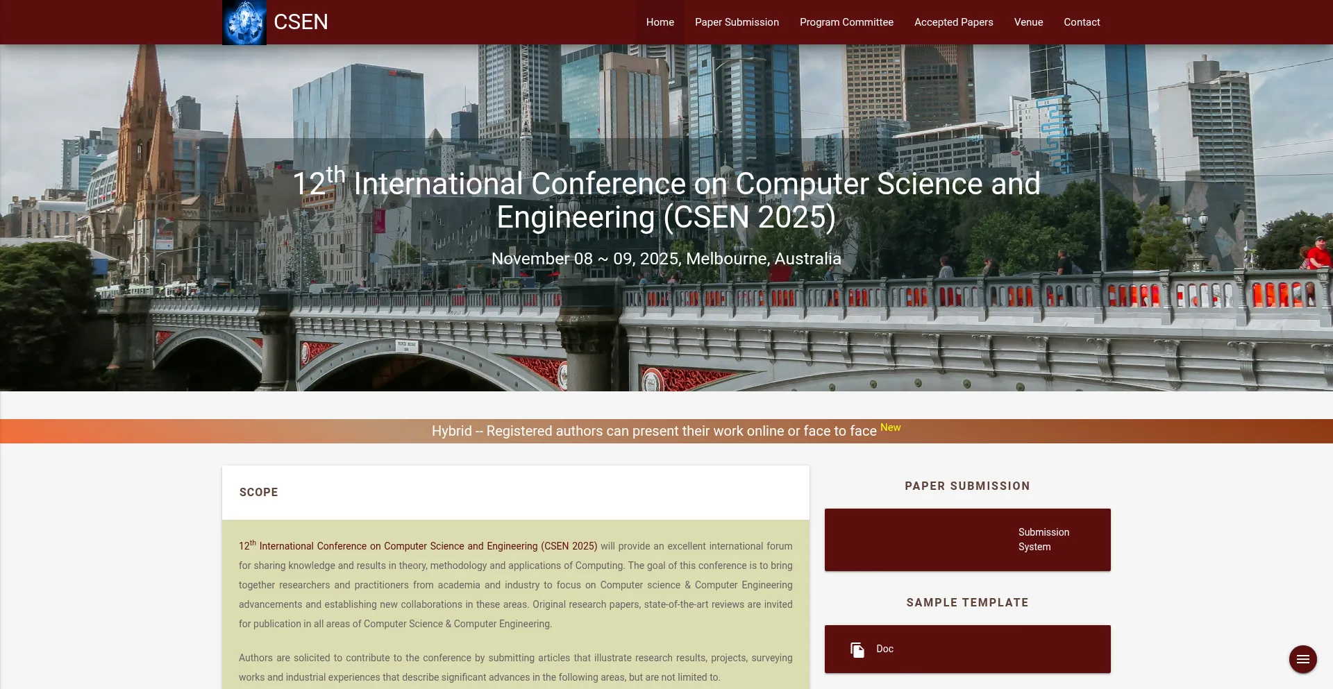 Csen2025.org est-il Sûr et Fiable ?