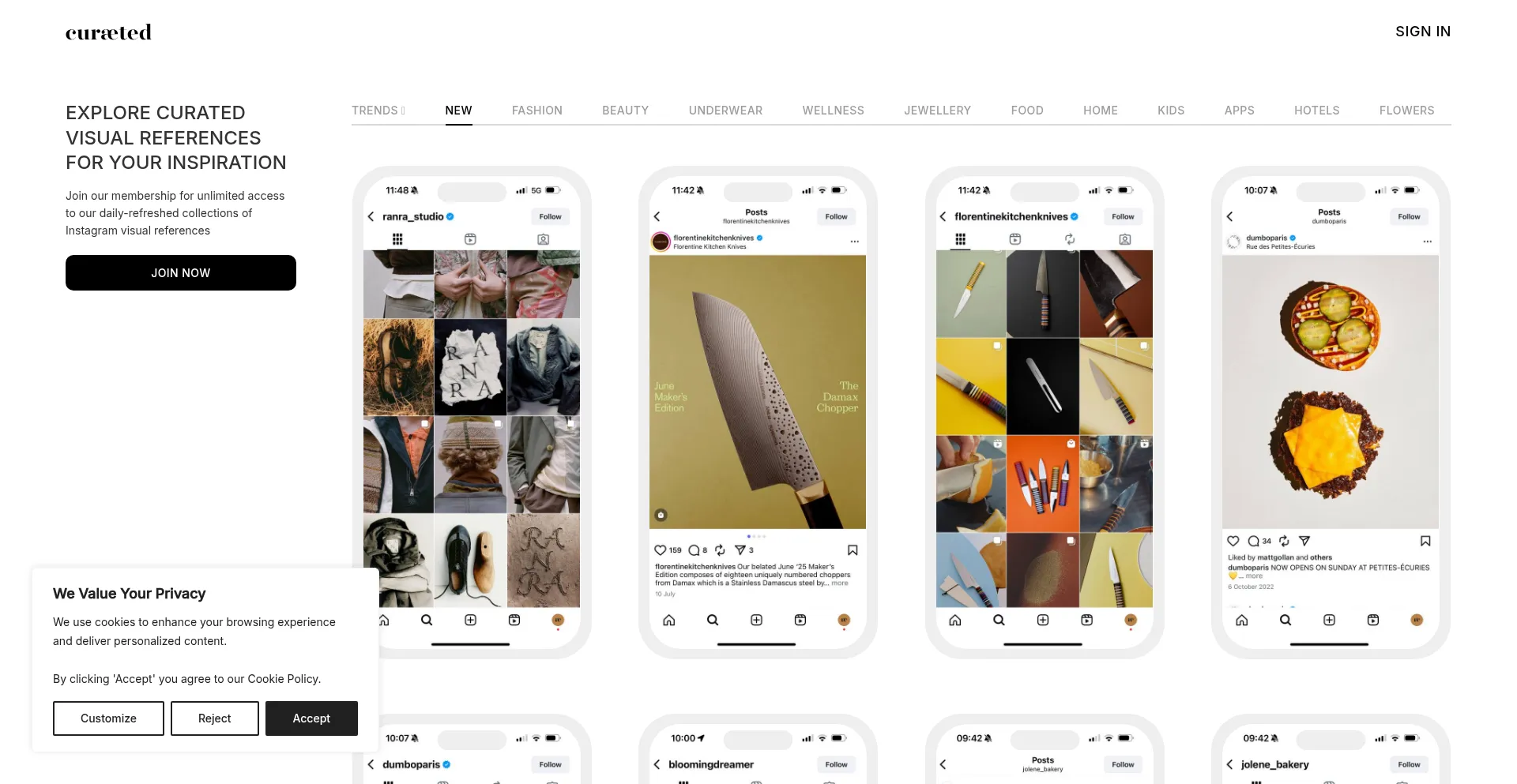 Website screenshot of Curaeted.co