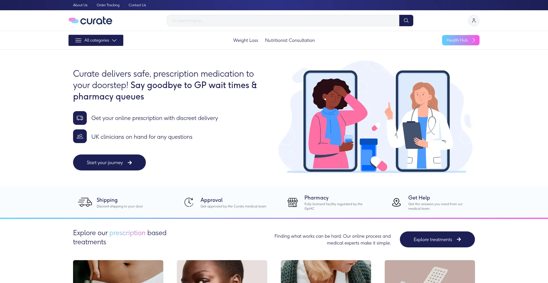 Curatehealth.co.uk est-il Sûr et Fiable ?
