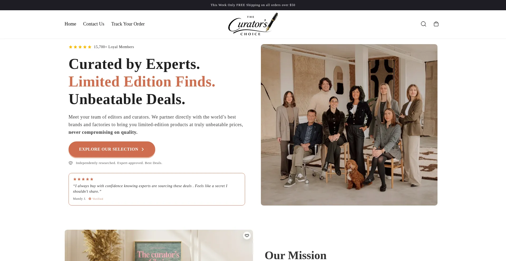 Curatorchoice.com