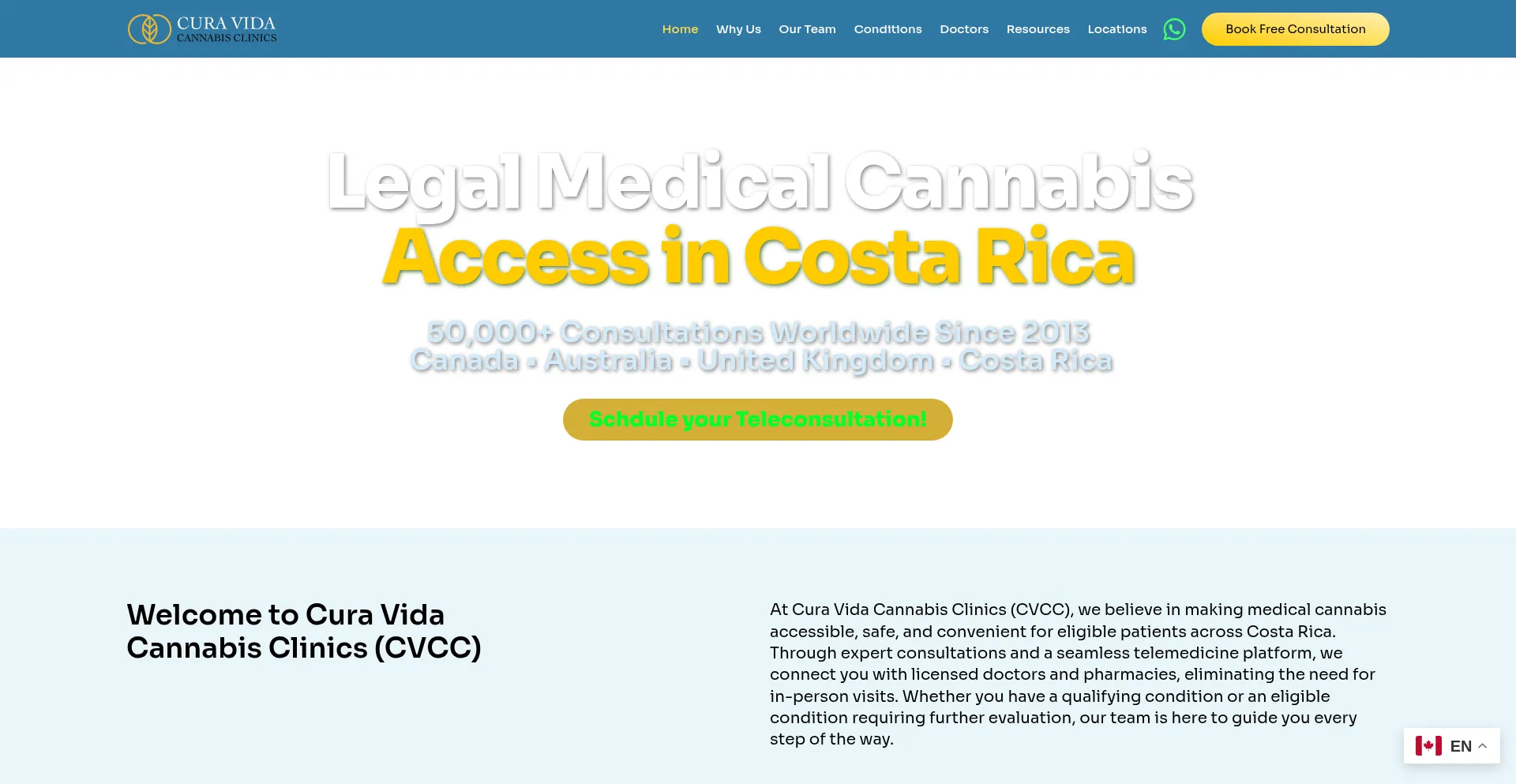 Curavidacannabisclinics.com