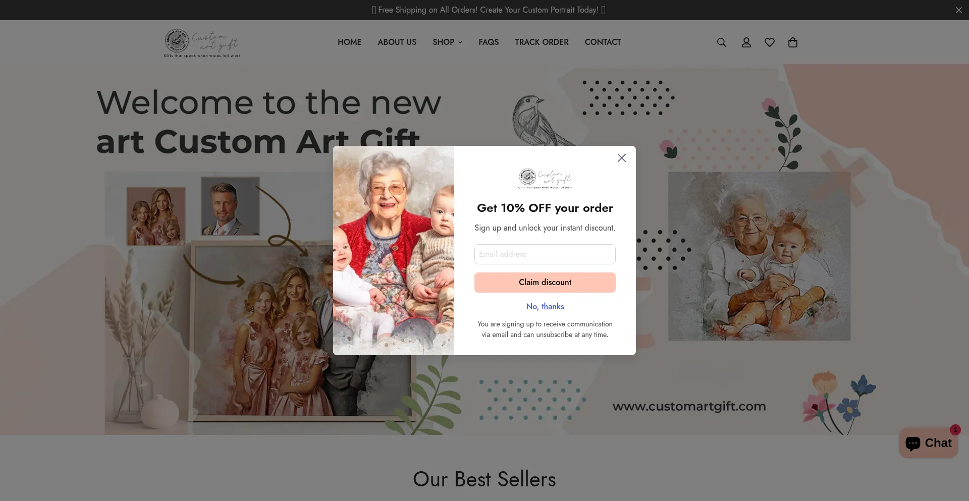 Customartgift.com est-il Sûr et Fiable ?