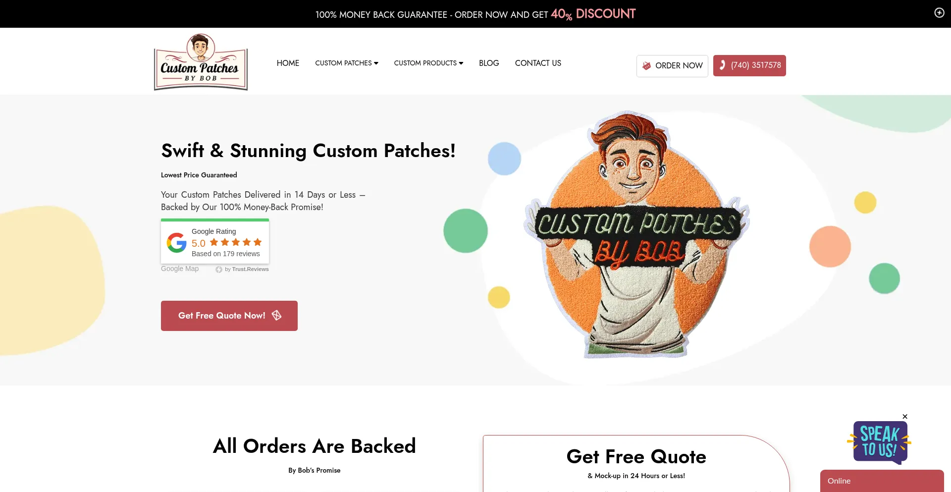Custompatchesbybob.com est-il Sûr et Fiable ?
