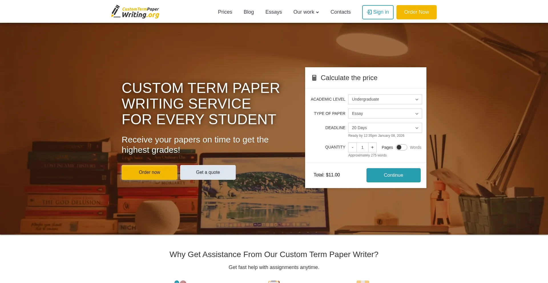 Customtermpaperwriting.org