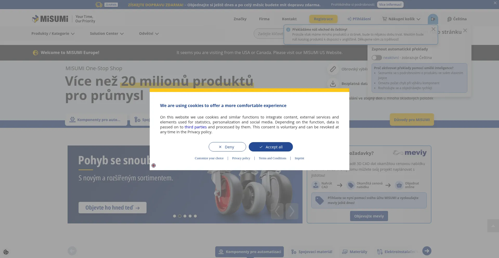 Cz.misumi-ec.com