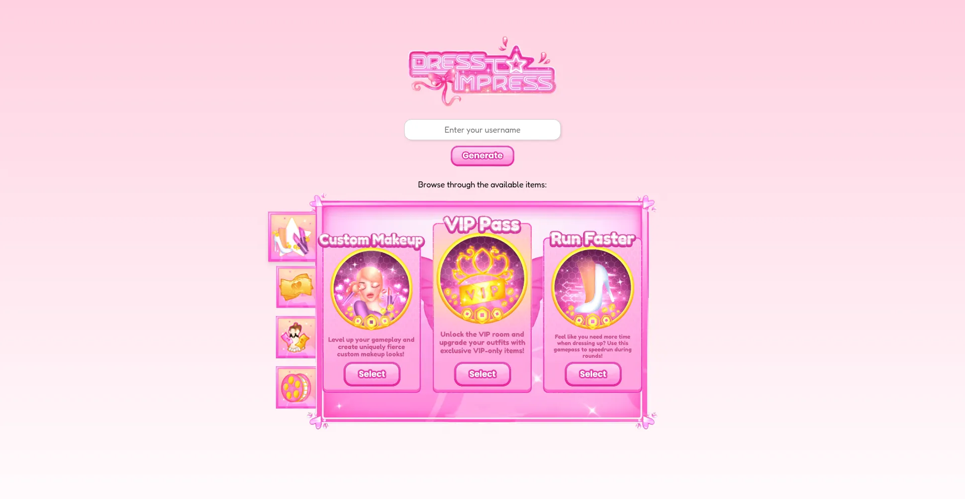 Website screenshot of D44y.site