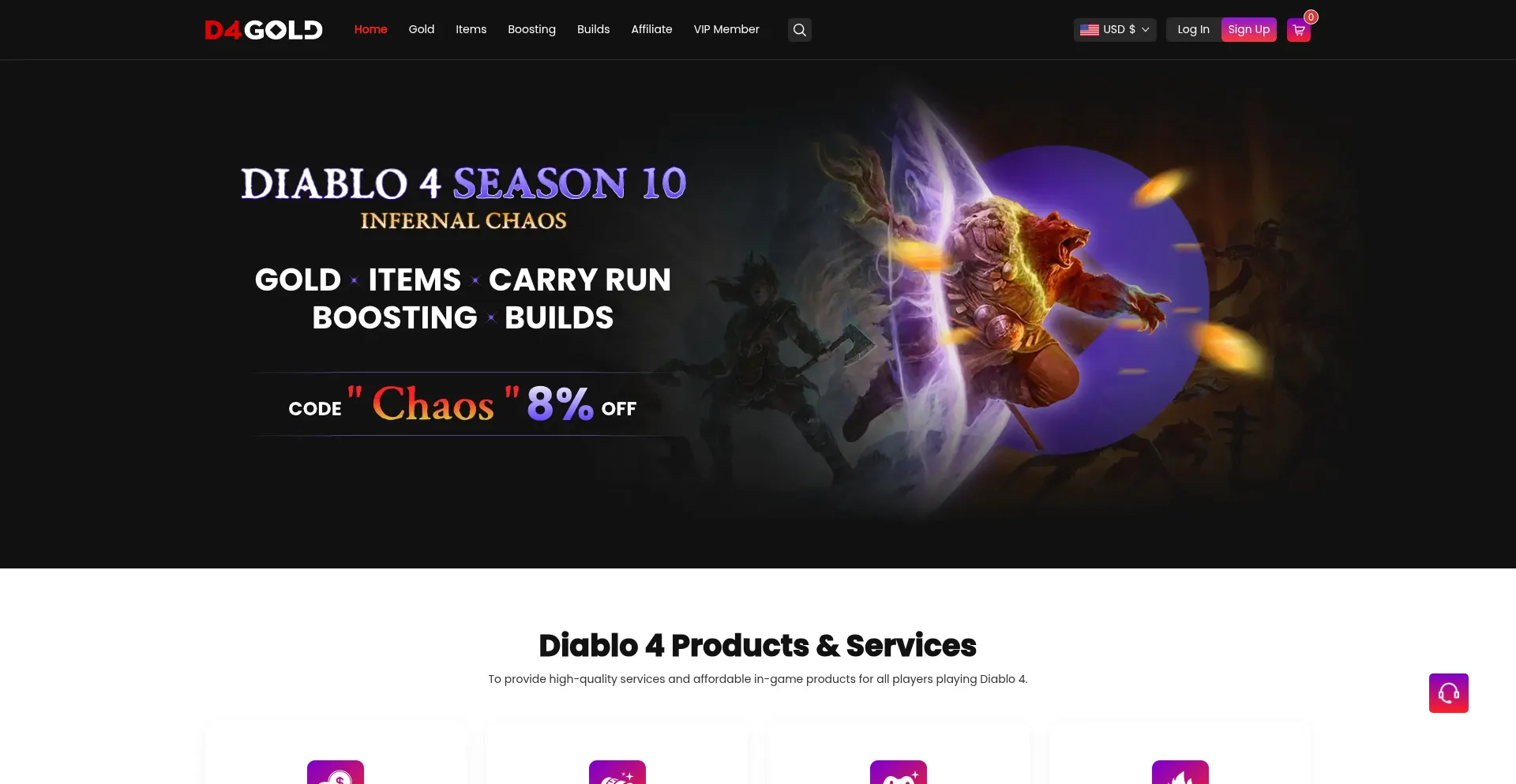 D4gold.com Screenshot