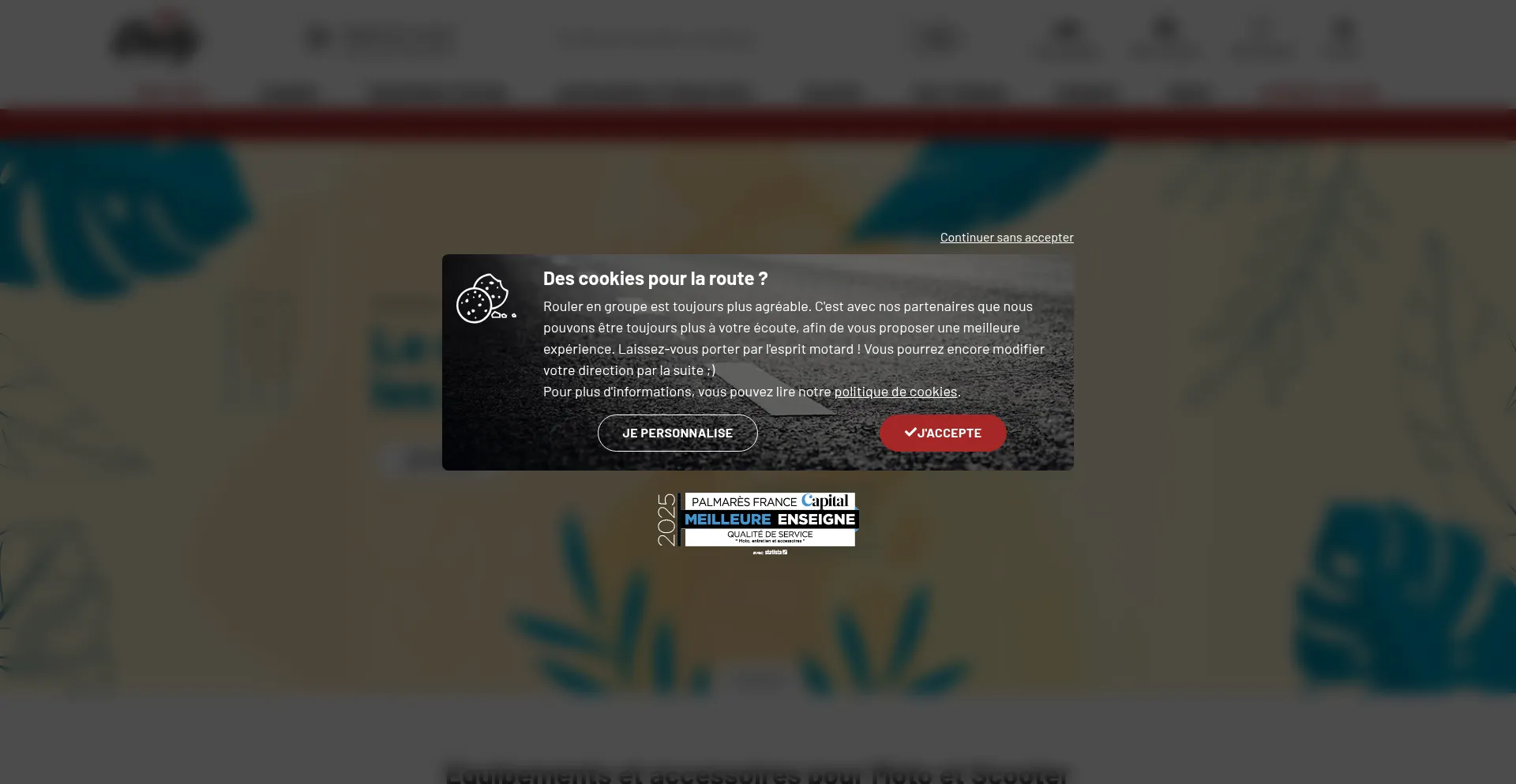 Website screenshot of Dafy-moto.com