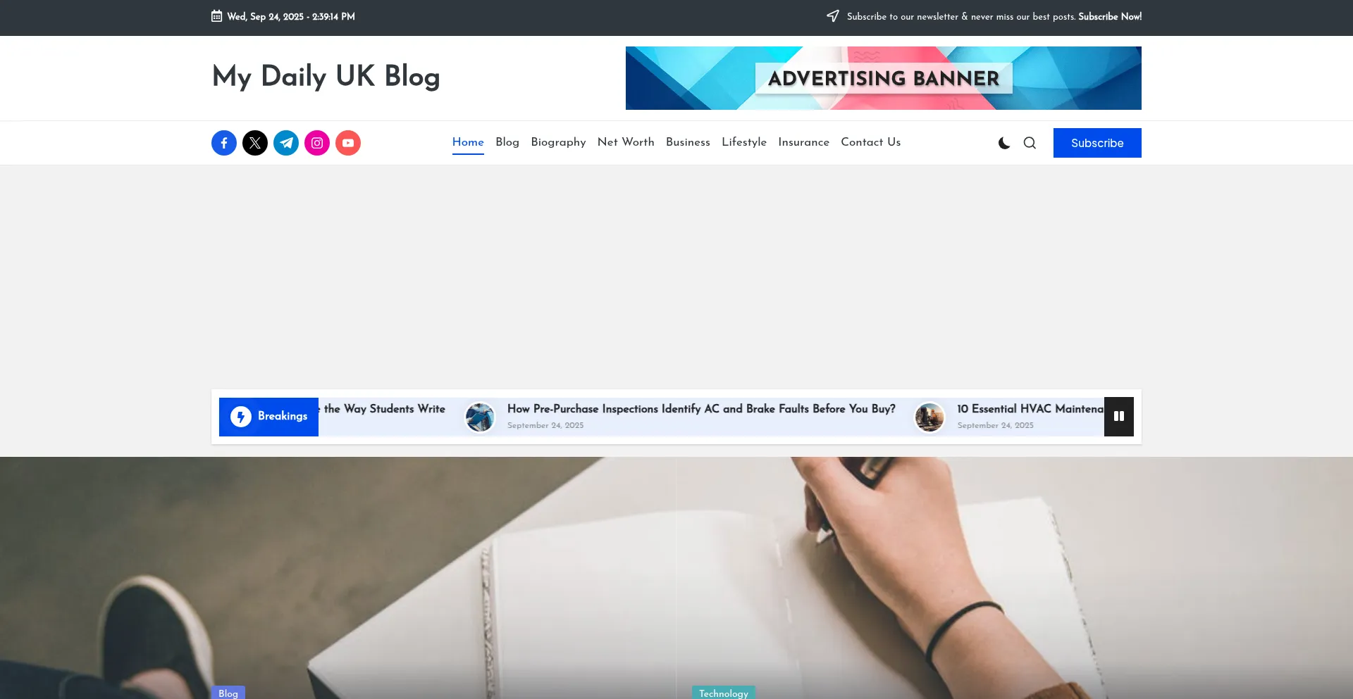 Daily.uk.com Screenshot