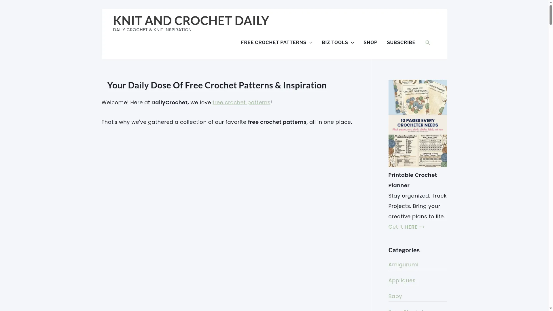 Dailycrochet.com