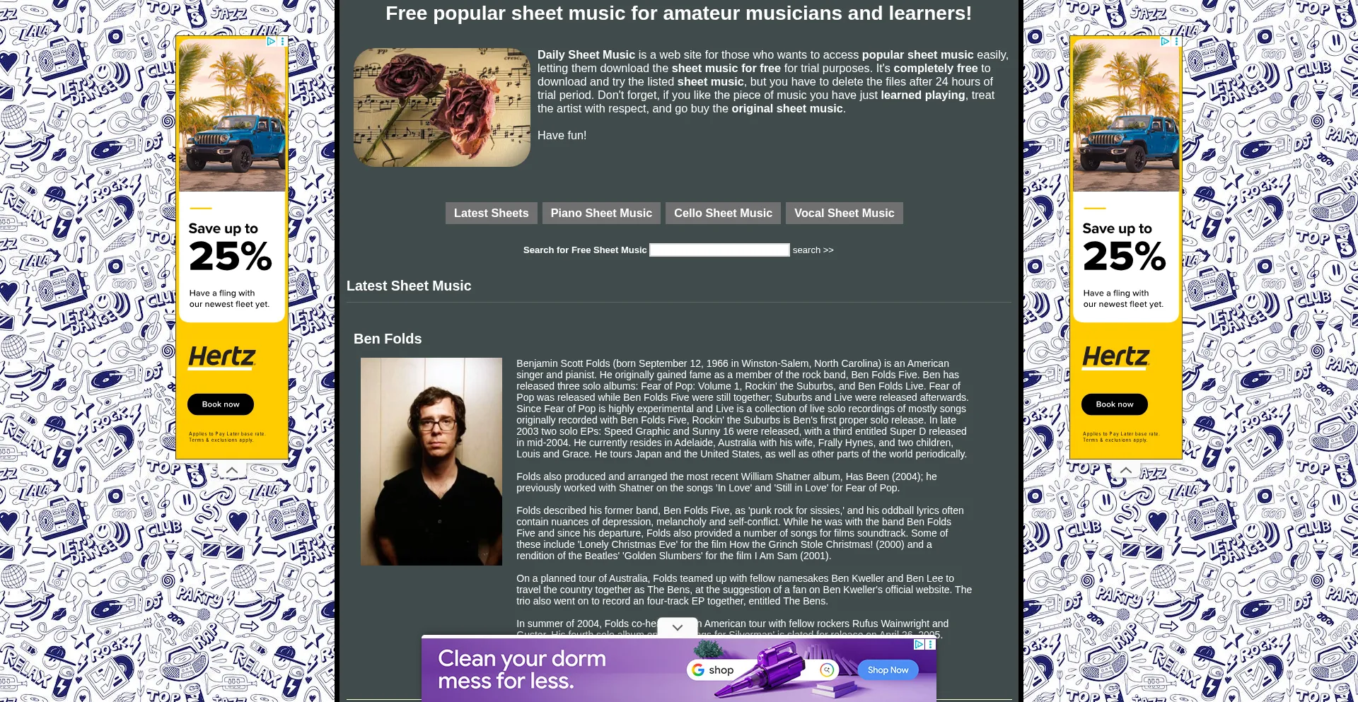 Dailysheetmusic.com est-il Sûr et Fiable ?