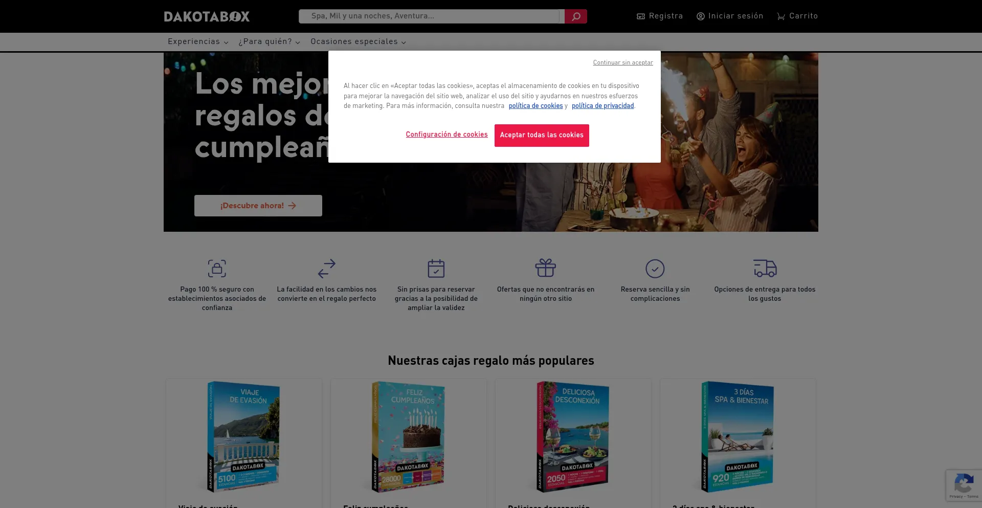 Dakotabox.es Screenshot