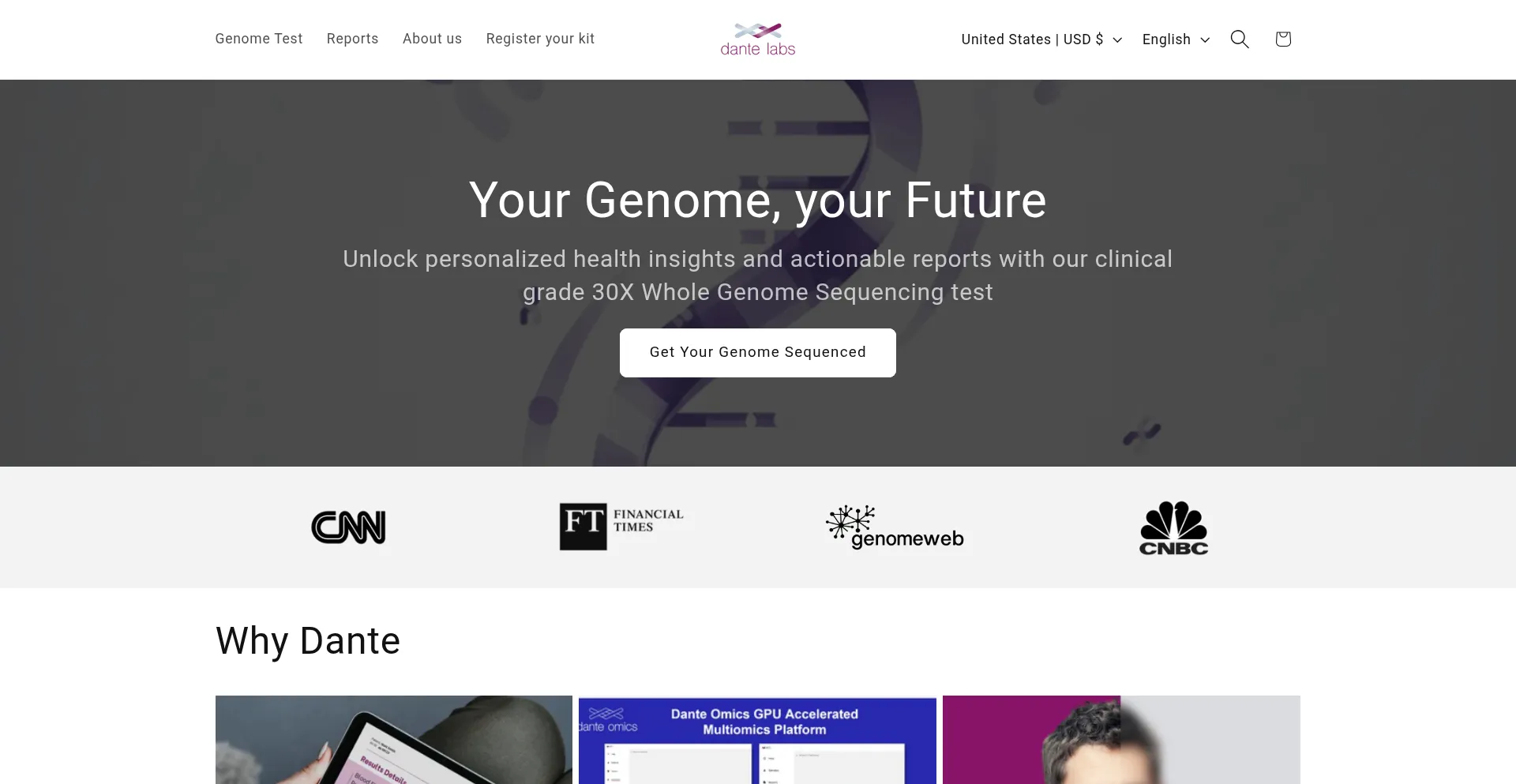 Dantelabs.com Screenshot