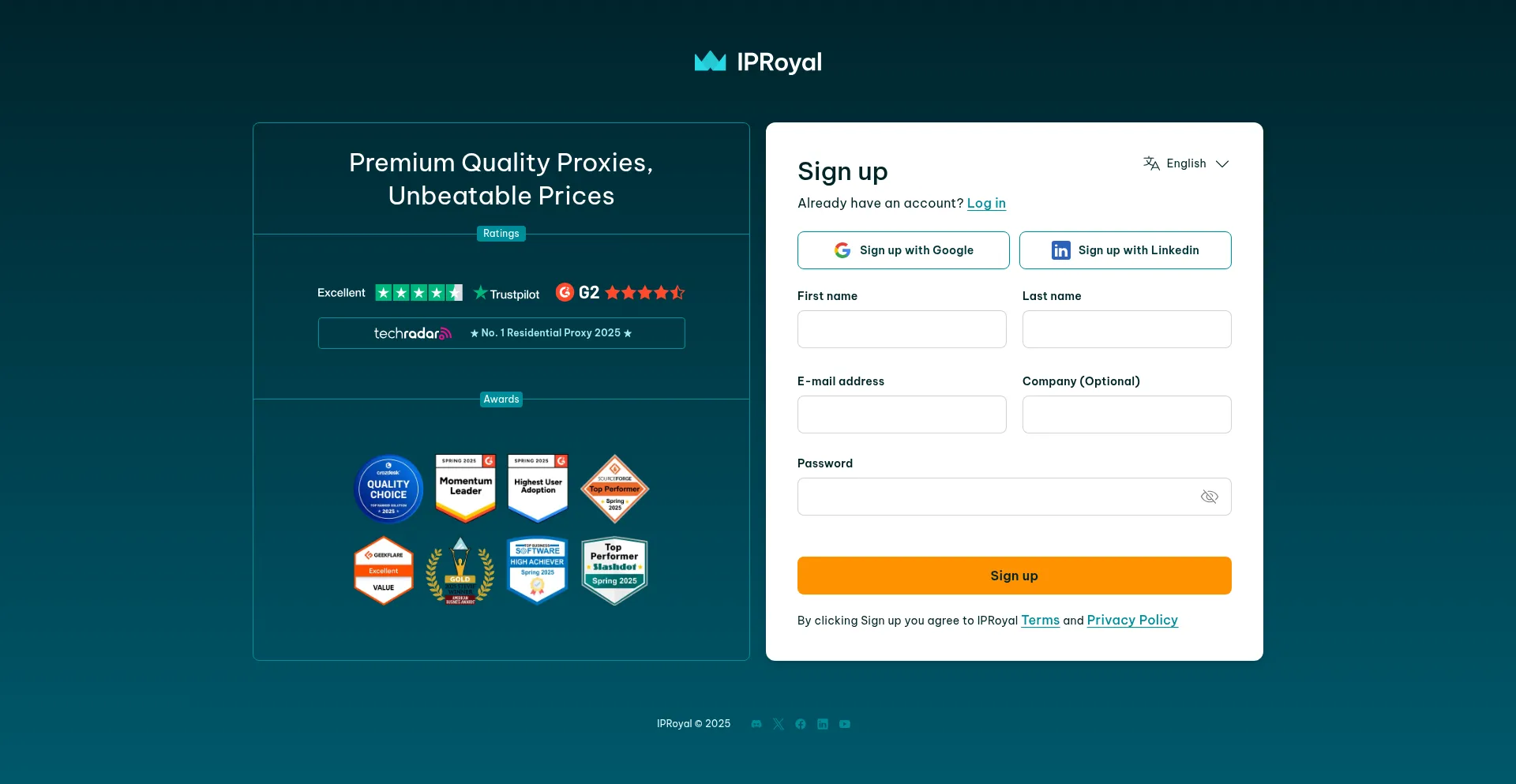 Dashboard.iproyal.com est-il Sûr et Fiable ?