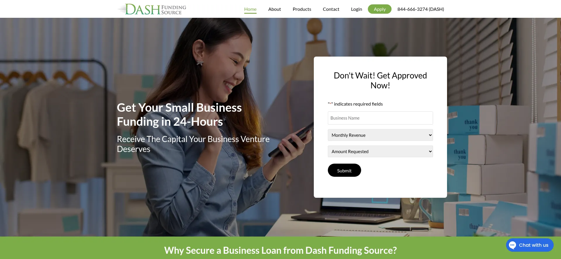 Dashfundingsource.com