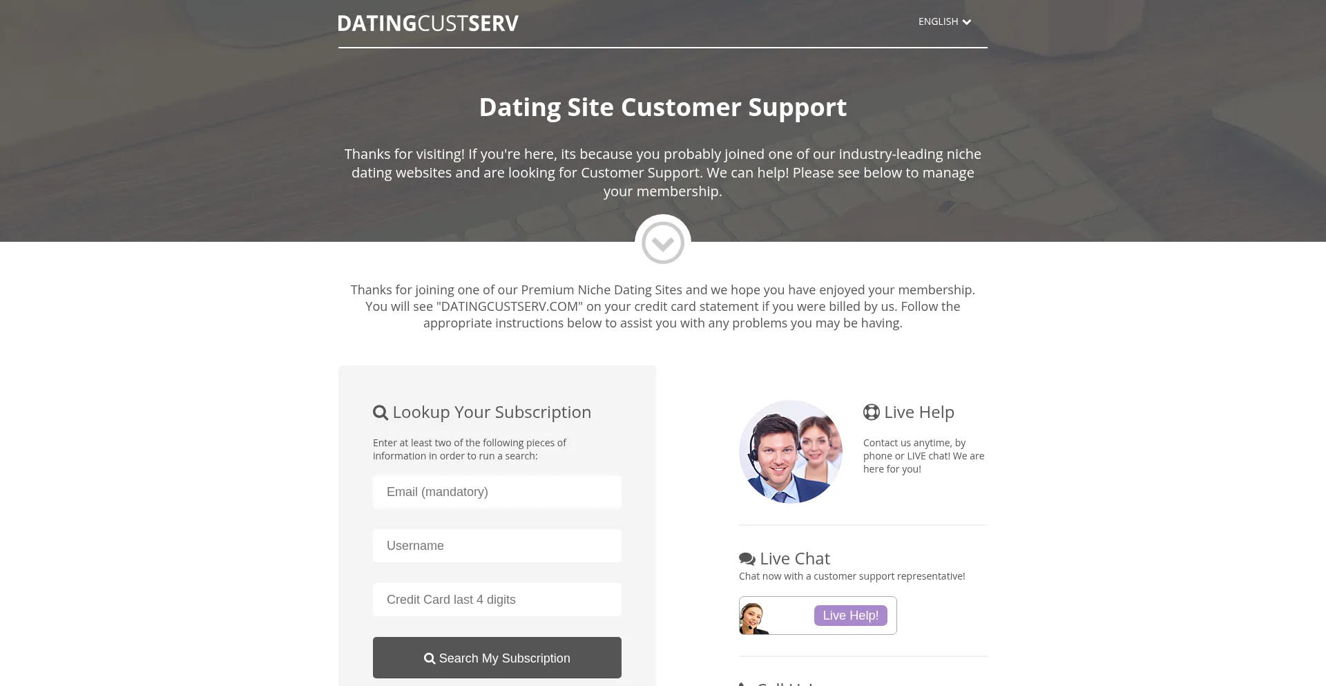 Datingcustserv.com est-il Sûr et Fiable ?