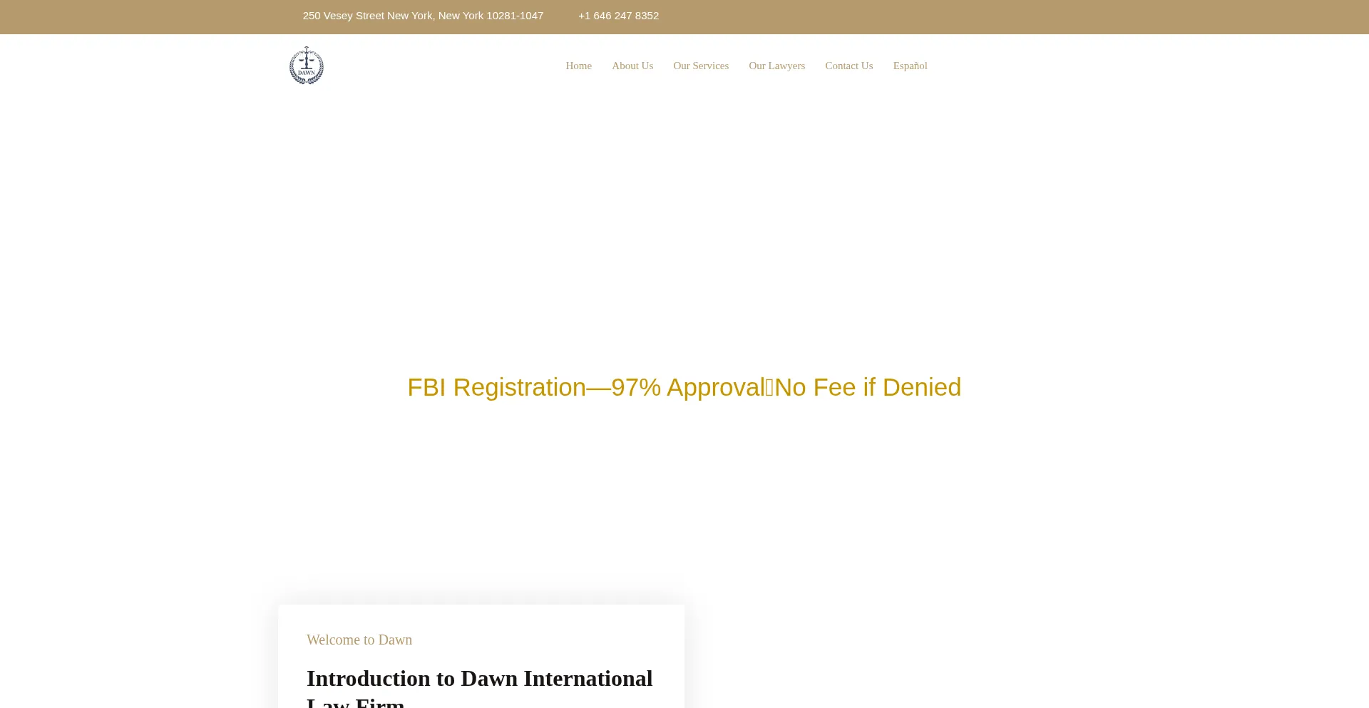 Dawnlaw.site Screenshot