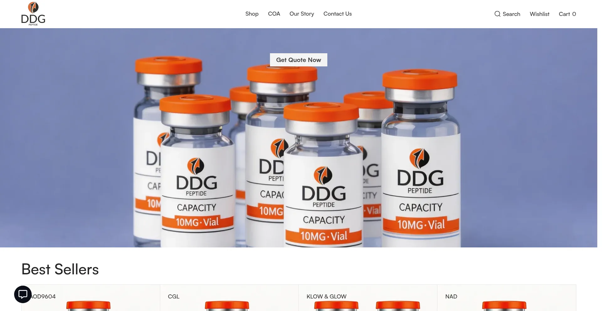Ddg-peptide.com