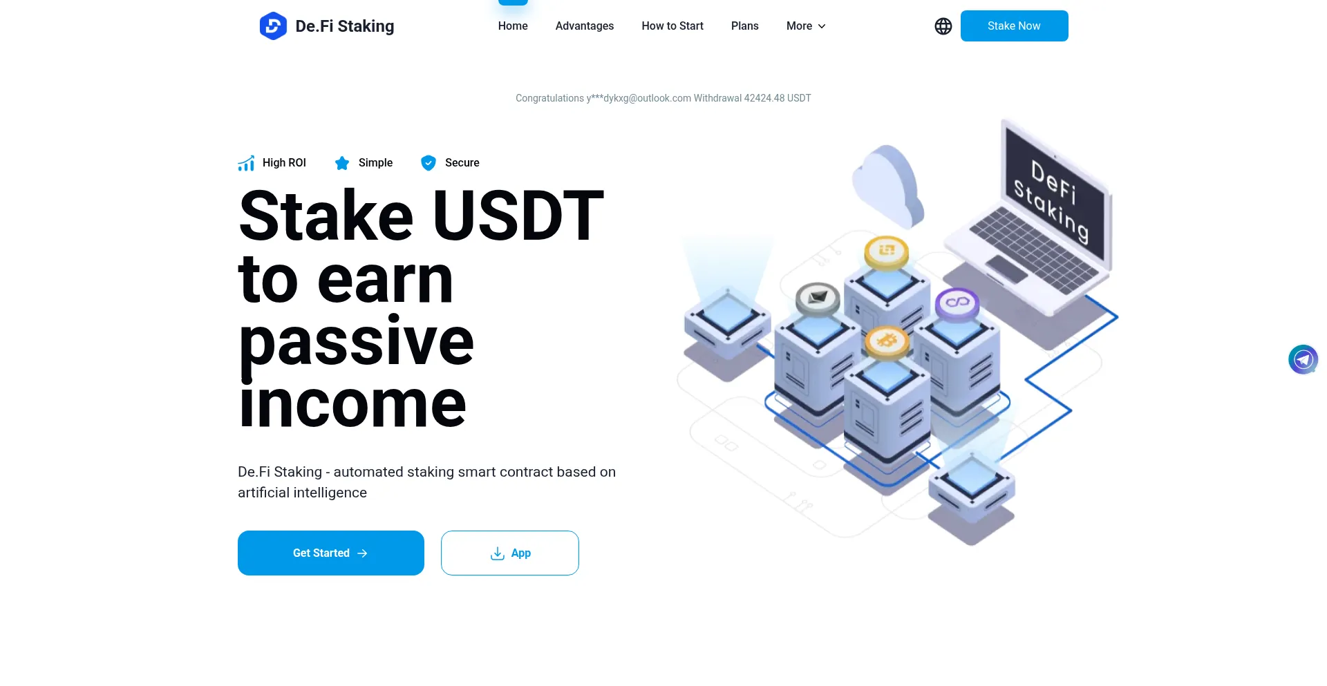 Website screenshot of De.fistaking.cc