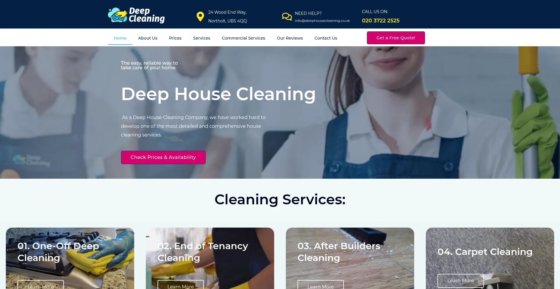 Deephousecleaning.co.uk