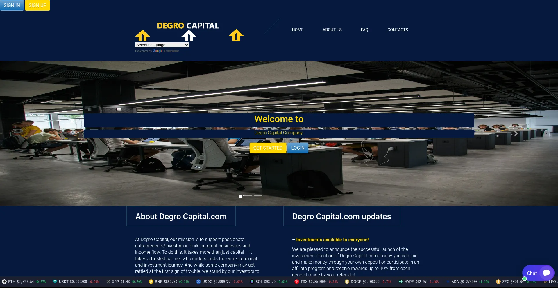 Degrocapital.com