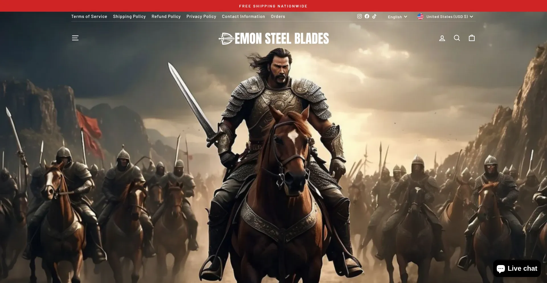 Demonsteelblades.com