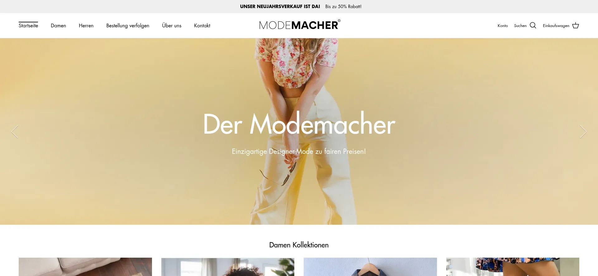 Website screenshot of Dermodemacher.de