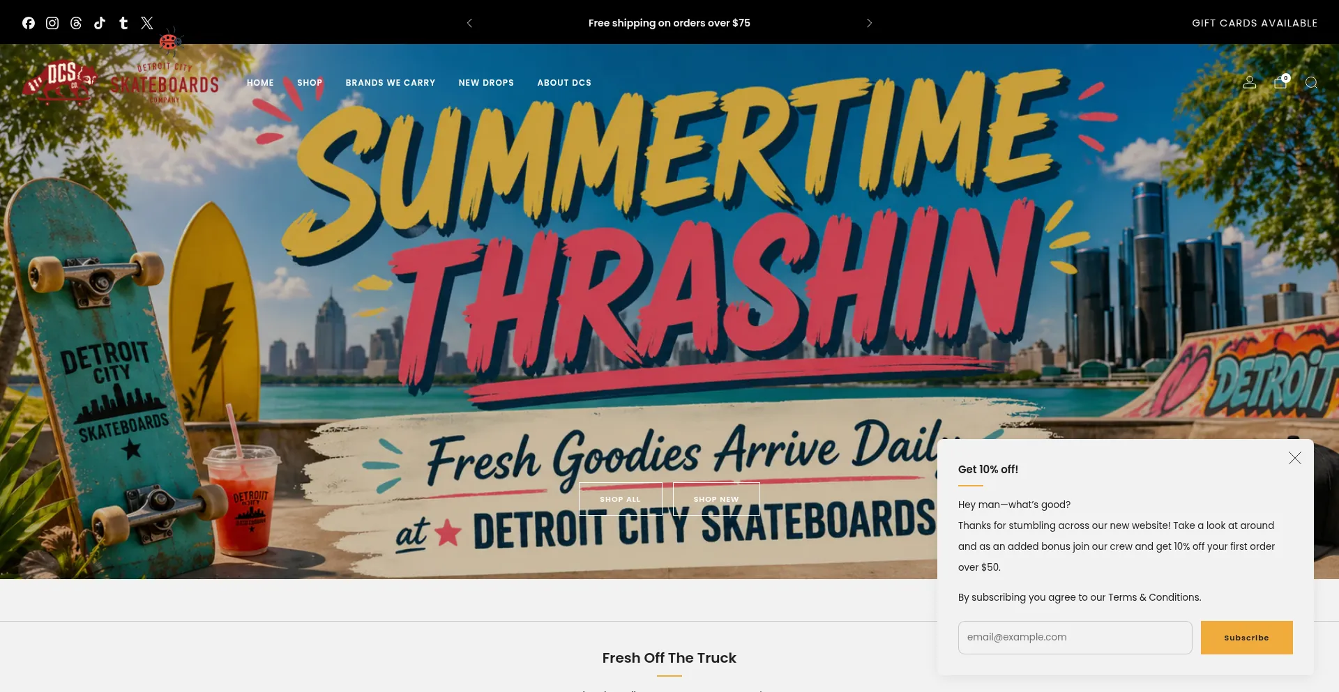 Detroitcityskateboards.com